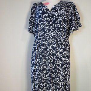 Bloomchic Indigo Floral Dress